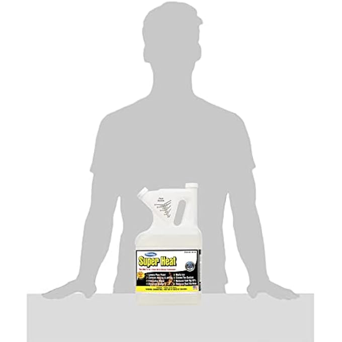 Comstar SUPER HEAT, 8-IN-1 FUEL OIL TREATMENT, CONTROLS WAXING & JELLING, MELTS ICE, LOWERS POUR POINT, DISSOLVES SLUDGE, REDUCES SOOT, BACTERIA, WATER; CLEANS PARTS, MADE IN USA, 1 GALLON (60-145) - Image 5